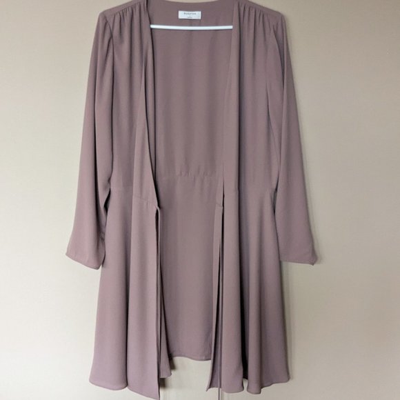 Aritzia Babaton Optima Dress in Shadow Mauve Size L - Picture 12 of 14